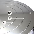 thumbnail image 5 of eBun Aluminum Rotating Cake Stand Turntable with Non-Slip Padding, Cake Decorating Supplies Tool, 5 of 9