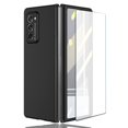 thumbnail image 1 of Topsem Funda Para Samsung Galaxy Z Fold 2 5G Con Película De Vidrio Templado Ultra Delgada Película Combinada Antigolpes Duro Mate Antigolpes Carcasa Protectora (Negro), 1 of 5