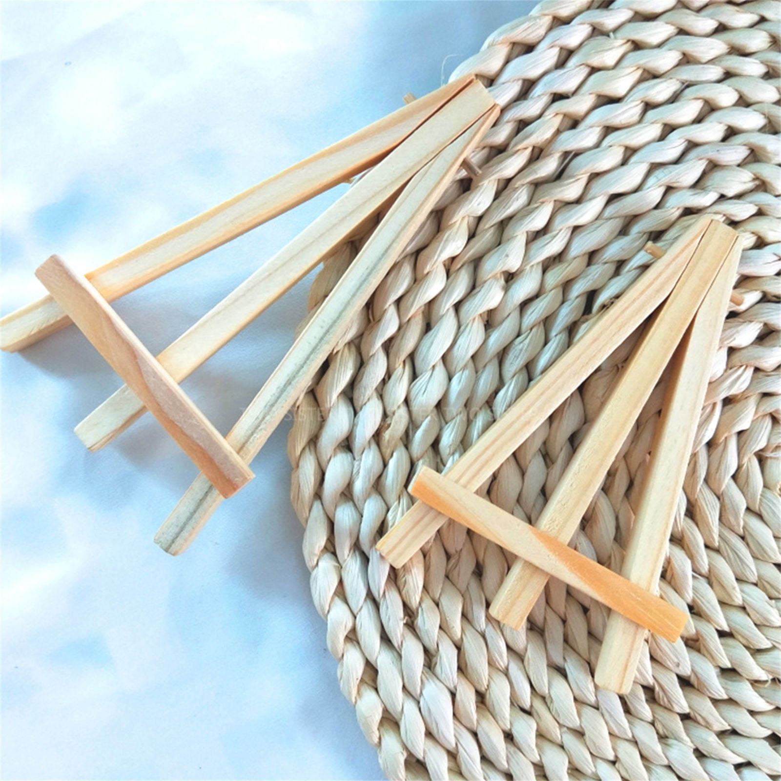 20 Pcs Small Easel Easels Small Table Easels Triangles Stand Easel Picture Frame Holder for Desktop Painting Photos