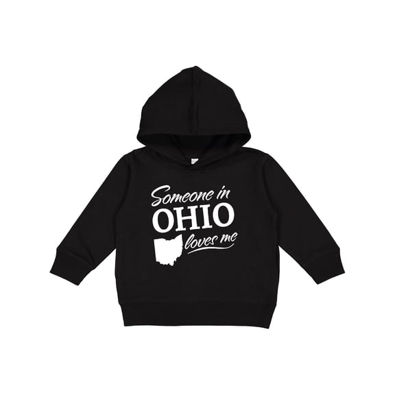 Inktastic Someone in Ohio Loves Me Toddler Hoodie