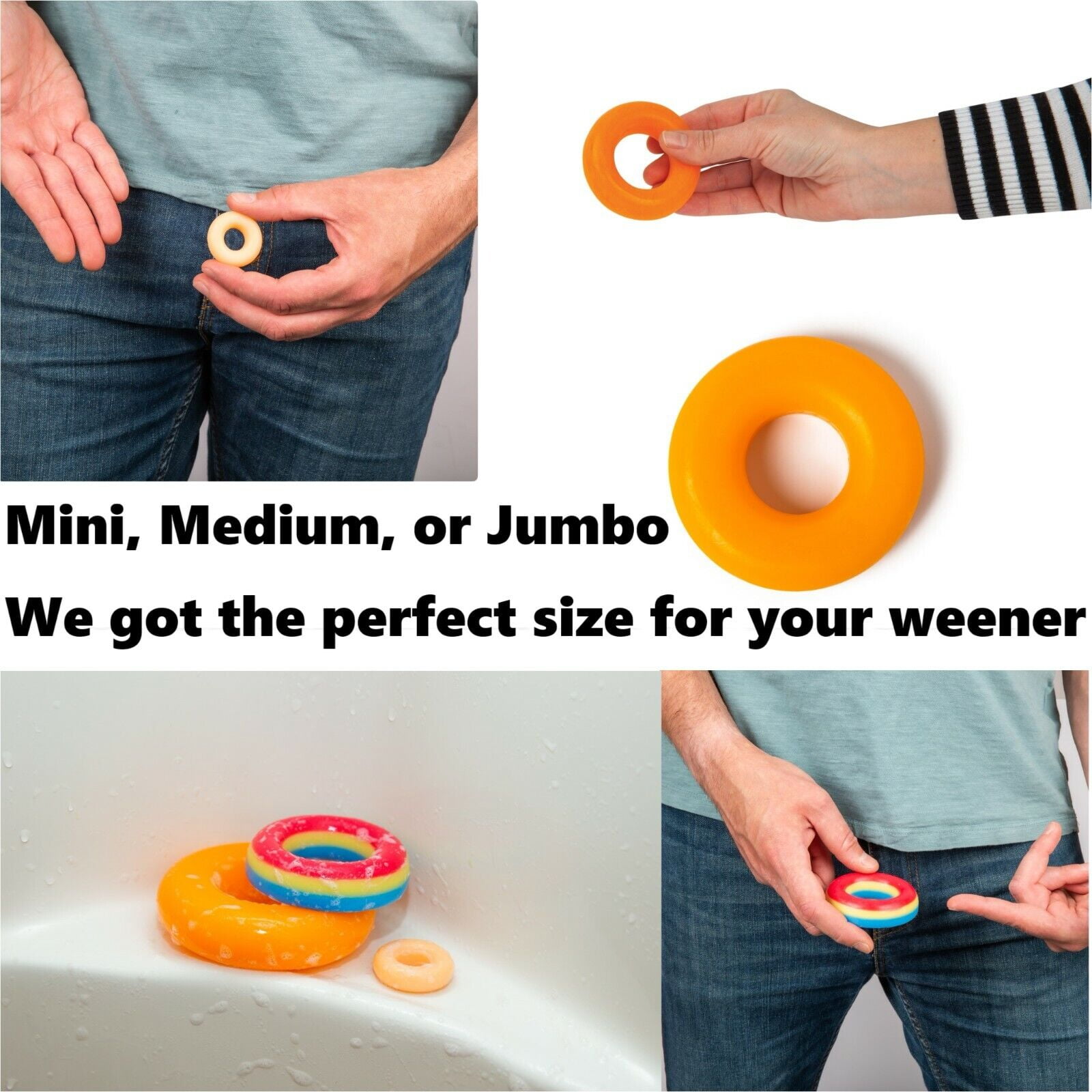 GearsOut Willy Washer - Weener Kleener - Christmas Gift Ideas for Boyfriend  - Husband Stocking Stuffers Adult - Funny Christmas Gifts for Brother 