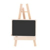 Feast Wood Rectangle Standing Craft Message Memo Blackboard 4.7 Inch Height