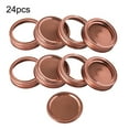 thumbnail image 1 of 12set/24pcs Regular Mouth Canning Lids Bands Split-Type Leak Proof for Mason Jar Canning Lids with Seal Rings, 1 of 6