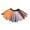 Orange, variant on Skirts for Women Skirt Product Women's Dance Skirt Tutu Skirt Matching Color Corner Skirt for Performance Practice Red One Size