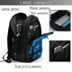 thumbnail image 4 of Fotbe Wolf Mochila con Estampado y Puerto USB para Hombre y Mujer, Mochila Antirrobo, Mochila de Viaje, Mochila Escolar, Mochila Universitaria, 4 of 7