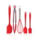 thumbnail image 1 of Batidor De Cocina De 5 Piezas Utensilios De Cocina Cepillo Antiadherente Utensilios De Cocina Juego De Herramientas De Espátula De Silicona sonducket HA025207-04, 1 of 6