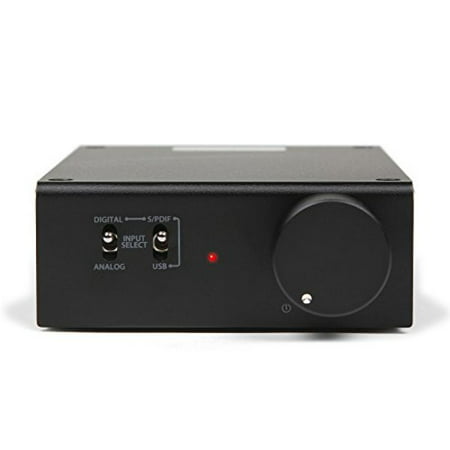Micca OriGain Compact Stereo Integrated Amplifier and DAC, 50W x 2, 96kHz/24-Bit, USB and Optical S/PDIF (Best Integrated Amplifier With Dac)