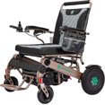 thumbnail image 2 of Bangeran Durable Electric Mobility Wheelchair for Adults & Seniors, Automatic Folding Wheel Chair 500lb Heavy Duty with USB Port - Gold Frame, 2 of 5