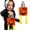 A, variant on HOARBOEG Halloween Treat Bags for Teens, Classic Style Trick or Treat Candy Tote, Felt Cloth Party Favor Bag, Decorative Goodie Bag for Halloween Night, 9.84*9.84in