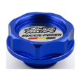 thumbnail image 1 of Tapa de llenado de aceite de motor de carreras MUGEN de CARBONO azul, cubierta de tanque de aceite de aluminio, 1 of 5