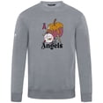 thumbnail image 2 of Men's-Levelwear  Gray Los Angeles Angels Zane Ballpark Food Pullover Sweatshirt, 2 of 3