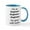White/Blue Inside, variant on CafePress - Im An Engineer Im Good At Math Mugs - 11 oz Ceramic Mug - Novelty Coffee Tea Cup