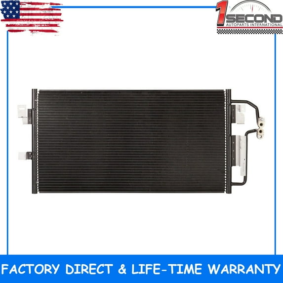 1second Condenser Compatible with Pontiac Bonneville 2000-2005 00 01 02 03 04 05 V6 3.8L 4950