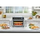 thumbnail image 3 of BLACK+DECKER Crisp 'N Bake Air Freyer Combo tostador, horno de convección de encimera 12 en 1 cocina comida rápidamente, se adapta a una pizza entera o 6 rebanadas tostadas, puertas francesas con, 3 of 5