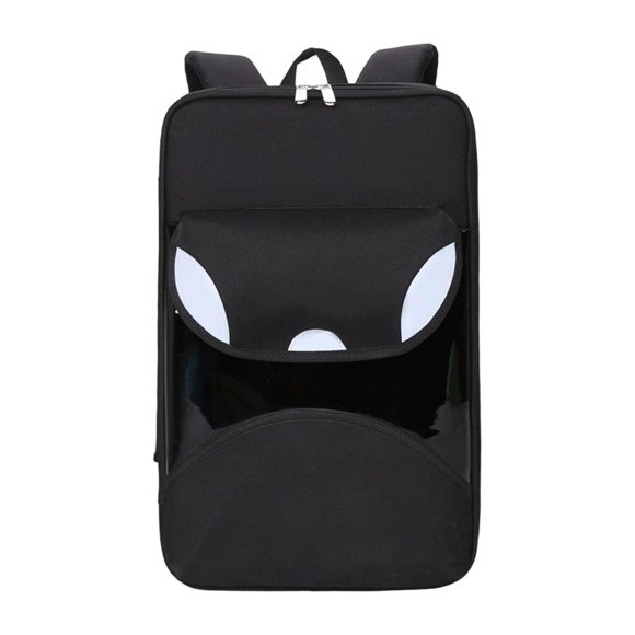 Mochila para baquetas, bolso ligero de mano, funda para baquetas de tela Oxford gruesa. Negro