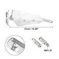 thumbnail image 3 of Unique Bargains 1 Set Universal Coffin Cut Large Motorcycle Handlebar Hand Guards Replacement White Plastic, 3 of 7