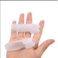 thumbnail image 2 of Separador de dedos en varo para dedo meñique Corrección de dedos Almohadilla de silicona Protege el pulgar Superposición de varo Separador de dedos, 2 of 6