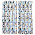 thumbnail image 1 of Set of 2 Panels Kids Curtains Window Curtain Panels for Kids Boys Room Curtain Cartoon Series Pattern Decorative Printed Curtains for Bedroom Living Room, 52 x 63inch Unique Bargains Cortina, 1 of 8