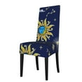 thumbnail image 1 of Mysterious Religion Dining Chair Slipcovers Chair Protectors Seat Covers For Dining Room Hotel Kitchen Shining Star Blue, 1 of 8