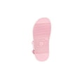 thumbnail image 5 of Wonder Nation Little and Big Girls’ Rhinestone Two Strap Sandals, 5 of 9