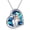 2-Dad Daughter Pendant, variant on Mother Daughter Necklace 925 Sterling Silver Daughter Necklace from Mom Crystal Pendant Daughters Birthday Gifts from Mom