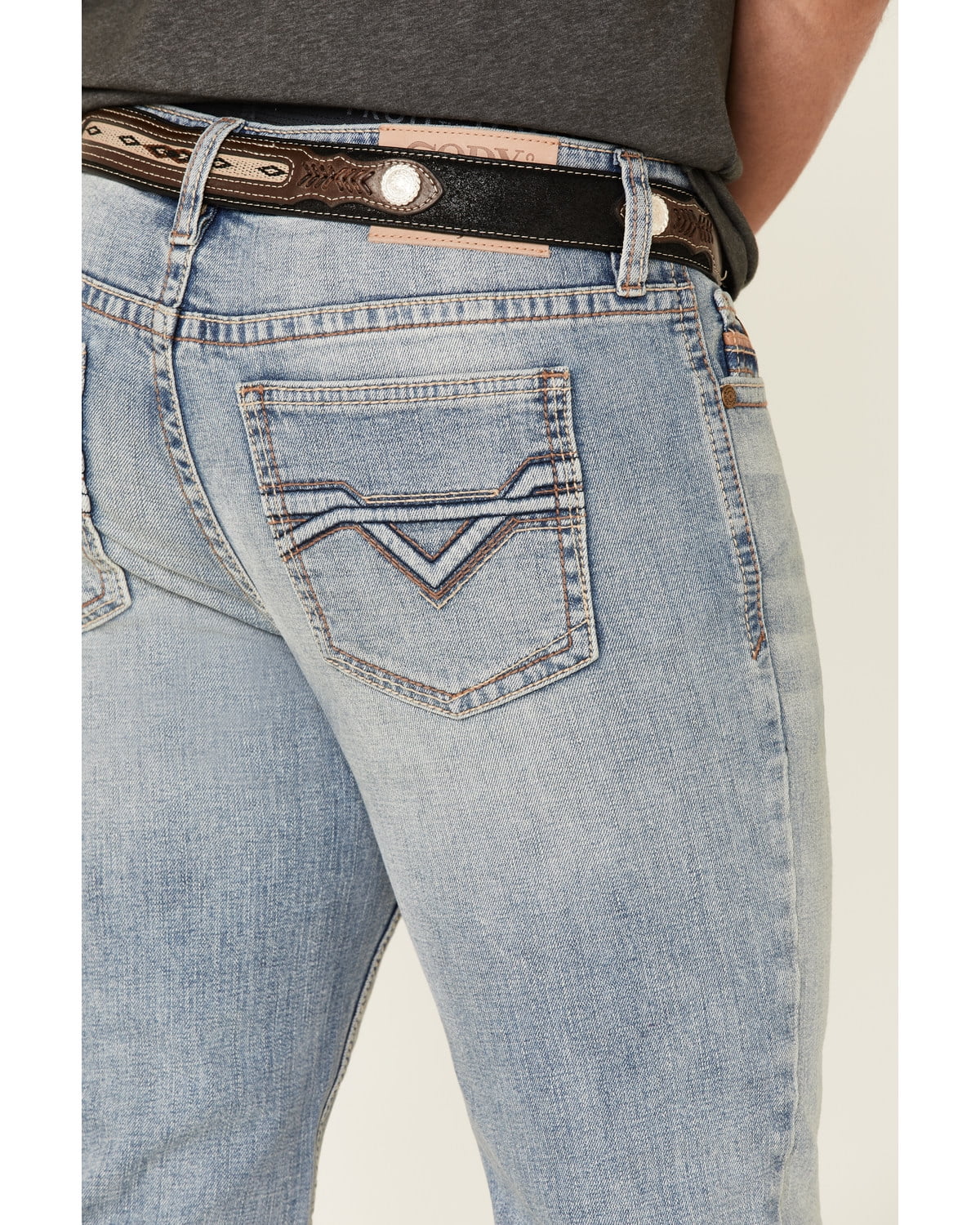 Cody James Men's Core Sawbuck Light Wash Stretch Stackable