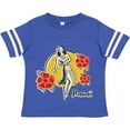 thumbnail image 3 of Inktastic Retro Hula Girl Girls Toddler T-Shirt, 3 of 5