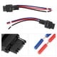 thumbnail image 1 of Zócalo de precableado, 2 piezas 3157, adaptador de enchufe macho, cable de extensión, adaptador de bombilla, cable de extensión, diseño aerodinámico, 1 of 8