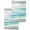 Turquoise Gray White, variant on Turquoise Gray White Kitchen Dish Towels for Drying Dishes Set of 4, Country Abstract Ombre Mottled Waffle Weave Microfiber Hand Tea Bathroom Towels Quick Dry & Absorbent Towel 12x12