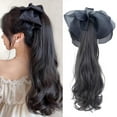 thumbnail image 3 of Lttoisl® Clip On Ponytail Hair Extension Synthetic Ponytail Hair Pony Tail Hair Hairpiec' F7T0, 3 of 6
