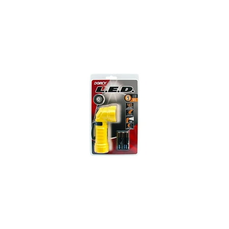Dorcy - 9 LED Angle Head Flashlight - Yellow