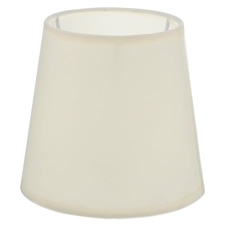 

Kelingqi 1Pc E14 Light Screw Ceiling Light Lampshade Practical Wall Light Shade (Cream-colored)