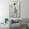 thumbnail image 2 of Fond Reflections Framed Premium Gallery Wrapped Canvas - Ready to Hang - 27 x 41 - Gold Floating Frame, 2 of 9
