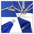 thumbnail image 2 of California Umbrella Venture 6' Silver Pole Market Umbrella in Blue, 2 of 4