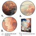 thumbnail image 3 of Designart "Majestic Pillows of the Clouds" Landscape & Nature Floater Framed Canvas Art Print, 3 of 7