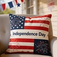 thumbnail image 4 of 4th Of July Independence Day Pillow Covers Patriotic Flag Throw Pillow Cases And Decorative Cushion Covers For Home Sofa Couch, 4 of 7