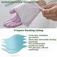 thumbnail image 2 of Reusable Dishwashing Gloves, PVC Waterproof Non-Slip, 2 of 4