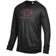 thumbnail image 2 of Men's Alternative Apparel Heathered Black Chicago Maroons Keeper Long Sleeve T-Shirt, 2 of 3