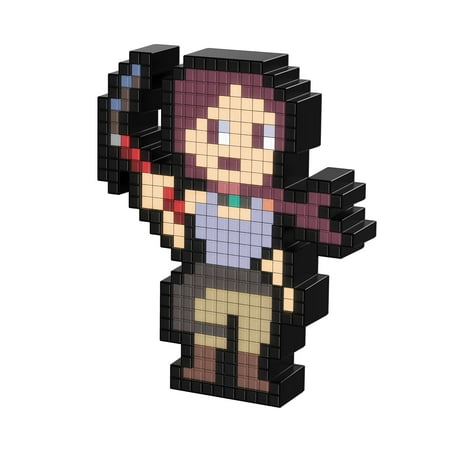 PDP Pixel Pals Reboot Lara Croft Collectible Lighted Figure, 878-047-NA-LARA