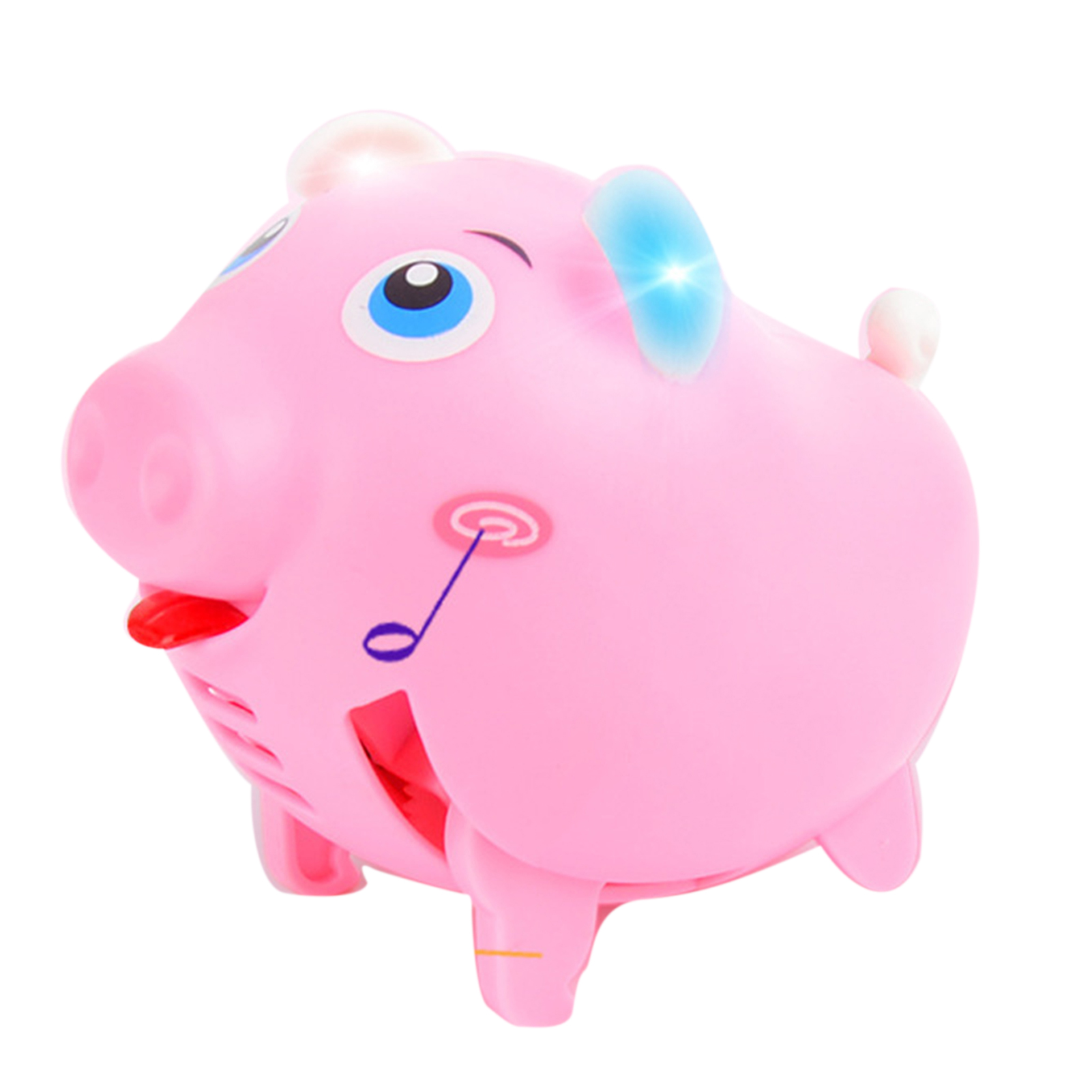 Cuteam Pig Toy,Kids Electric Walking Singing Musical Light Pig Sound