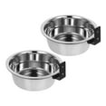 thumbnail image 6 of Soimiss 2 Sets Elevated Pet Dish Set Wall Mounted Dog Food Holder For Pet Owners, 6 of 8