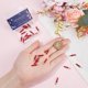 thumbnail image 3 of 1 caja de 40 amuletos de pimiento, vegetales, aleación de esmalte, cuerno italiano rojo, miniatura 3D, realista, chile picante, amuleto de la suerte., 3 of 6