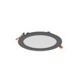 thumbnail image 4 of Amico Luz LED empotrable negra de 6" 12 W regulable 5 CCT ETL, 4 of 8