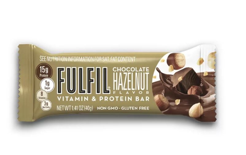 FULFIL Vitamin & Protein Bar, Chocolate Hazelnut, 1 Bar