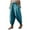 Blue, variant on Admvng Plus Size Pants for Women Pants for Casual Summer Elastic High Waist Linen Pant Pockets Trouser M-4XL