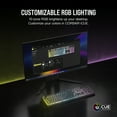thumbnail image 3 of Corsair K55 CORE RGB Full Size USB Gaming Keyboard with Safety Leaflet, Black & Gray, 3 of 14