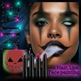 thumbnail image 4 of Halloween Lipstick Set, Face Painting Kit, Easy-to-Apply Long-Lasting Halloween Makeup for Vampires and Costume Parties, Creamy Texture, Smudge-Proof, Safe and Skin-Friendly Ingredients, 4 of 5