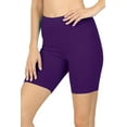 thumbnail image 2 of Womens Active Running Cotton Biker Shorts, 2 of 6