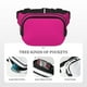 thumbnail image 4 of Balery Darkmagenta Mochila Cinturón para Mujeres y Hombres, Bolsa de Cintura Impermeable de Doble Capa con Correa, 4 of 8