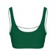 thumbnail image 4 of Mujeres Bikini de Corte Alto sin Mangas Sólido Empuje-Arriba Traje de Baño Acolchado, Traje de Baño Retro Sexy para la Piscina Y la Playa, 4 of 9